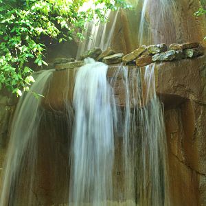 Sep. 2016 - Waterfall in Gorilla World (Experiment with slow shutterspeed)