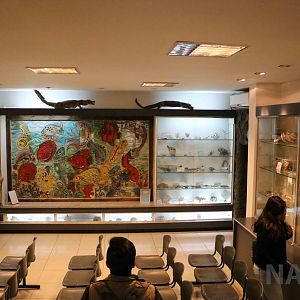 Educational atrium - Mendoza Aquarium, April 2016