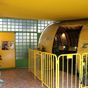 Ticket desk - Mendoza Serpentarium  ('Centro Anaconda'), April 2016