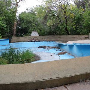 Disused pool - Mendoza Zoo, April 2016