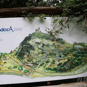 Graphic plan - Mendoza Zoo, April 2016