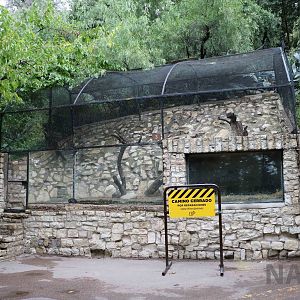 Meerkat enclosure - Mendoza Zoo, April 2016