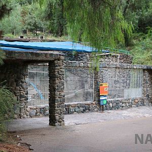 Polar bear viewing area - Mendoza Zoo, April 2016
