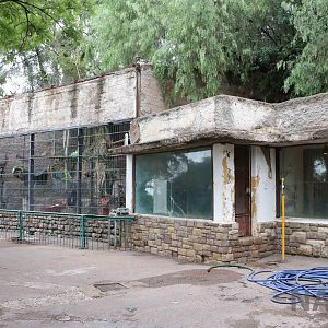 Chimpanzee enclosure - Mendoza Zoo, April 2016