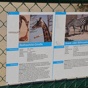 Signage Examples at Knie Kinderzoo, 11/09/16