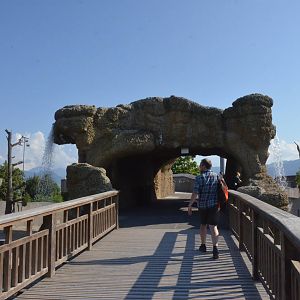 Elephant Complex at Knie Kinderzoo, 11/09/16