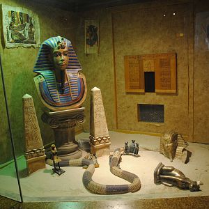 Egyptian Cobra exhibit