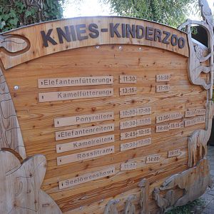 Events Signage at Knie Kinderzoo, 11/09/16