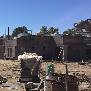 Lost Kingdom construction - September 2016