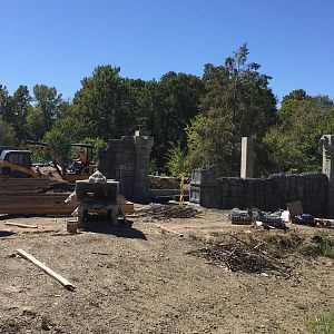 Lost Kingdom construction - September 2016