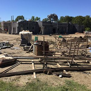 Lost Kingdom construction - September 2016