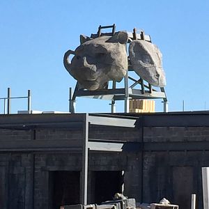 Lost Kingdom construction - September 2016