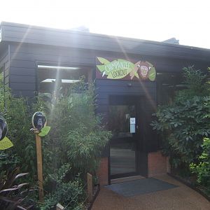 View of entrance to Chimp House
