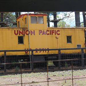 Bison Exhibit (Union Pacific Railroad Car)