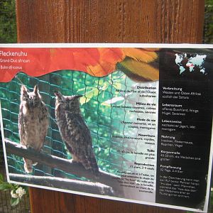 Parc Merveilleux - signage example