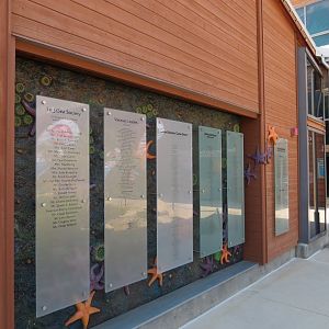 Exterior - Donor Plaques