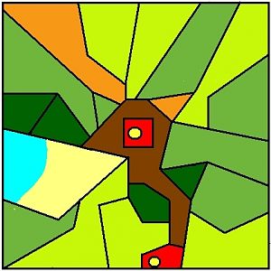 'Broken Glass' Reptilarium modified