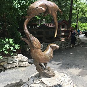 River Otter Statue