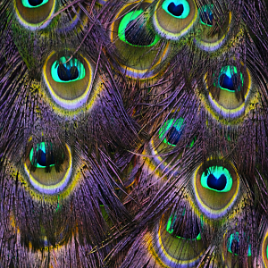 Dec. 2016 - Indian Peafowl Feathers