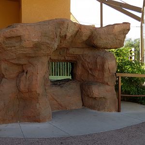 Guest Services Building - Native Species Exhibit Cave View