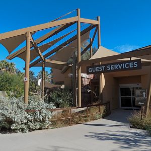 Guest Services Building - Exterior
