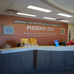 Guest Services Building - Interior Desk