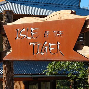 Isle of the Tiger - Sign