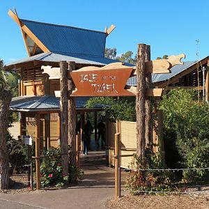 Isle of the Tiger - Main Viewing Shelter Exterior