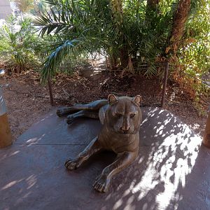 Isle of the Tiger - Main Viewing Shelter Statue