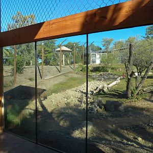 Isle of the Tiger - Left Exhibit Small Viewing Shelter