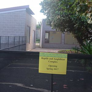 New Reptile Exhibit Construction Site