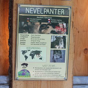 Clouded leopard Sign