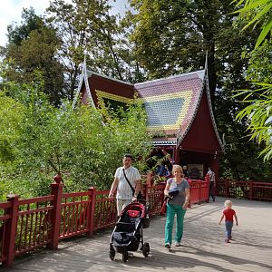 Zoo Leipzig - Asian Elephant exhibit