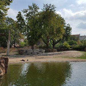 Zoo Leipzig - Asian elephant exhibit