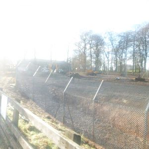 Construction site on the new African Hunting Dogs