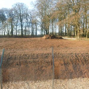 Construction site on the new African Hunting Dogs