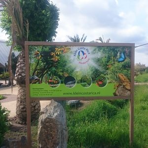 Sign near the entrance