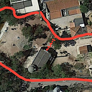 Inidian rhino exibit