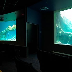 Living Sea Carousel - Theater Rotating Between Exhibits