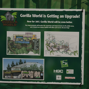 Jan. 2017 - Gorilla World - New Renderings