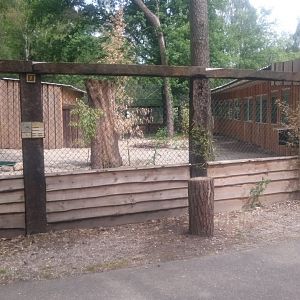 Blue crane Enclosure