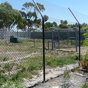 Halls Gap Zoo - Cheeta night houses