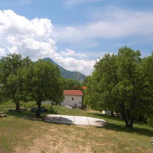 Wild place, as for steep/sloping zoo