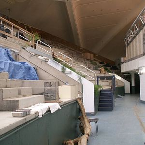 Behind the scenes - the chairs of the original hall