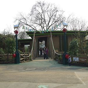 Entrance, Ambika Paul Children's Zoo, Animal Adventure