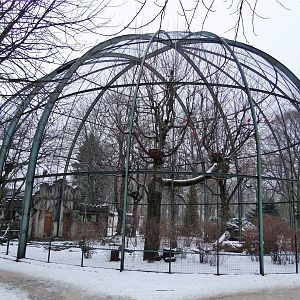 Aviary for wading birds