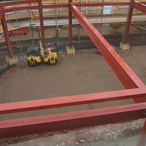 29/1/2017 View of work on Restaurant in the zoo