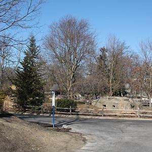Detroit Zoo - Red Panda enclosure