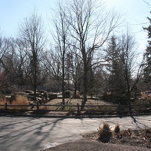 Detroit Zoo - Red Panda enclosure