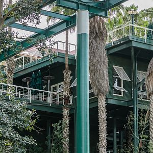 New bridge over the canyon.